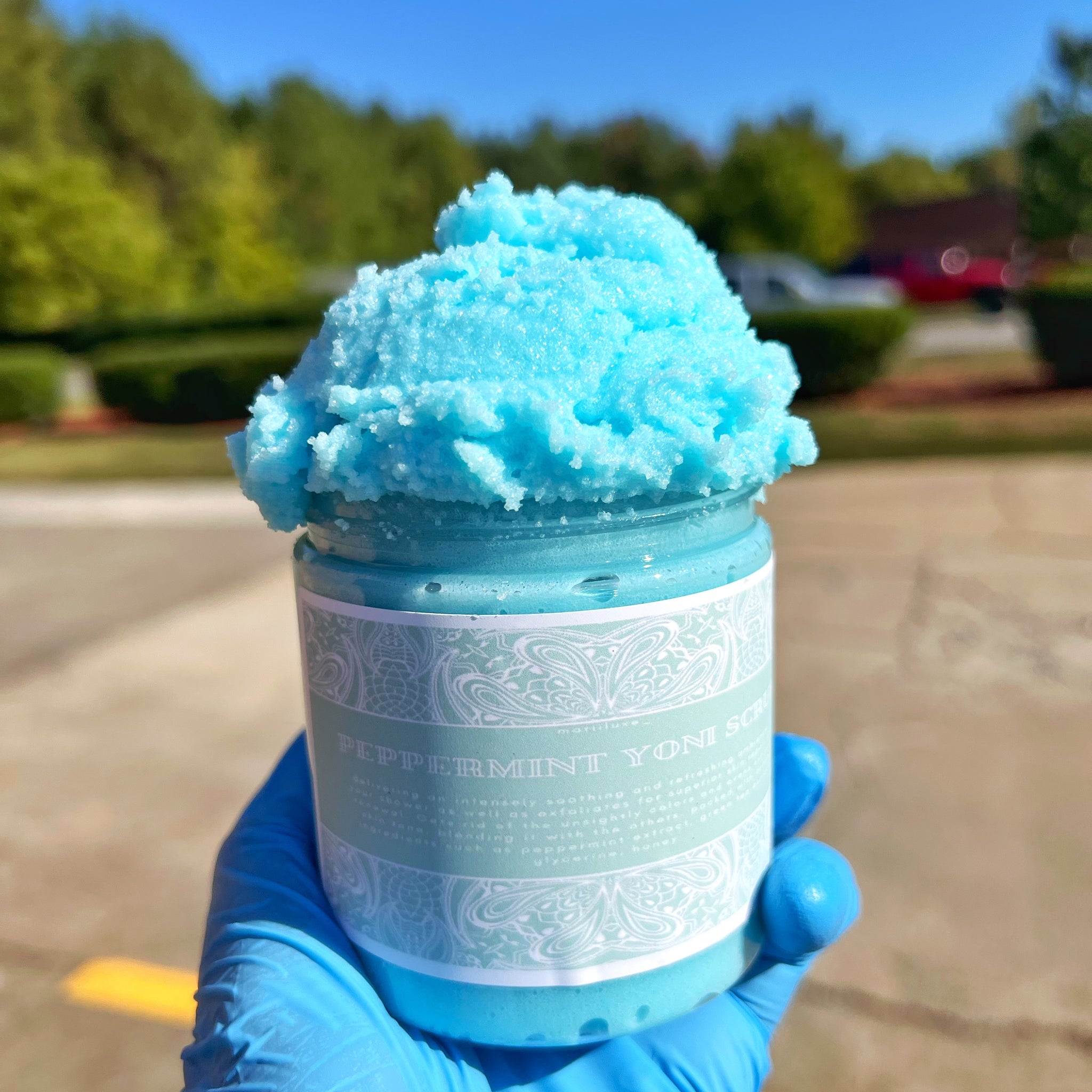 Peppermint Yoni Scrub 8oz