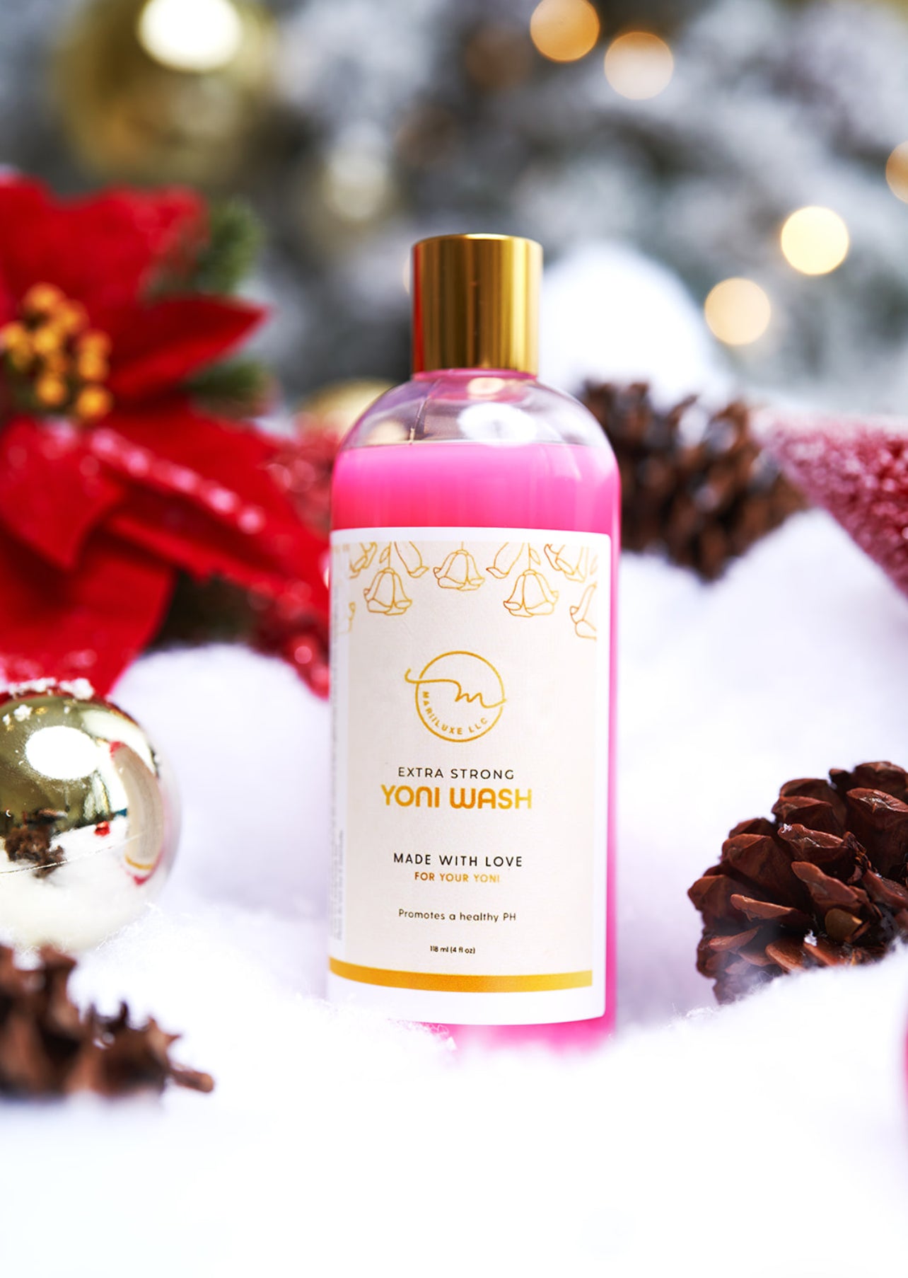 (NEW) 8oz/4oz Strawberry Body Oil Serum