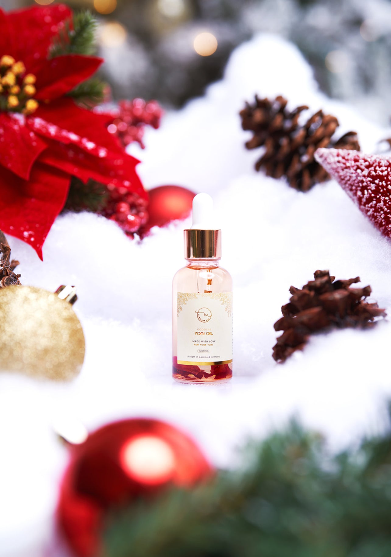 (NEW) 8oz/4oz Strawberry Body Oil Serum