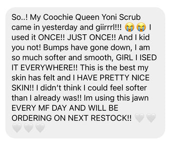 Coochie Queen Scrub 8oz